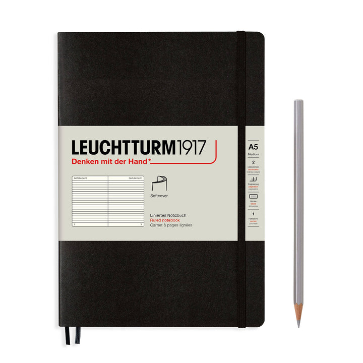 Notebooks - Medium (A5): Hardcover / Port red
