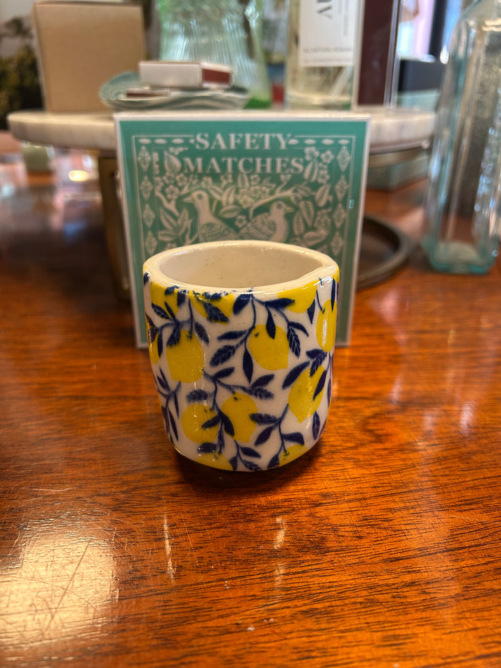 Small Ceramic Graphic Cups