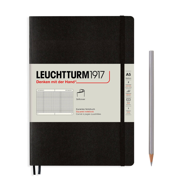 Notebooks - Medium (A5): Hardcover / Port red