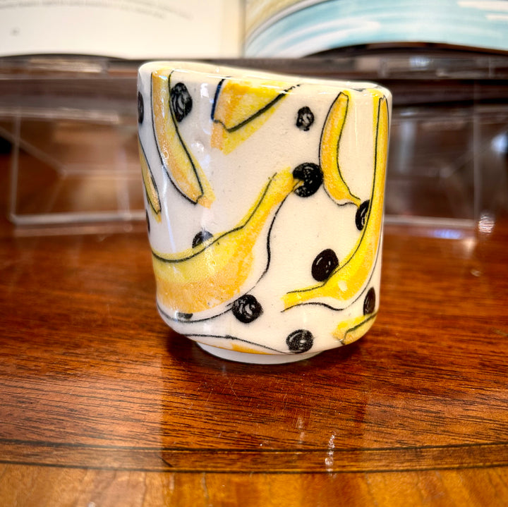 Small Ceramic Graphic Cups