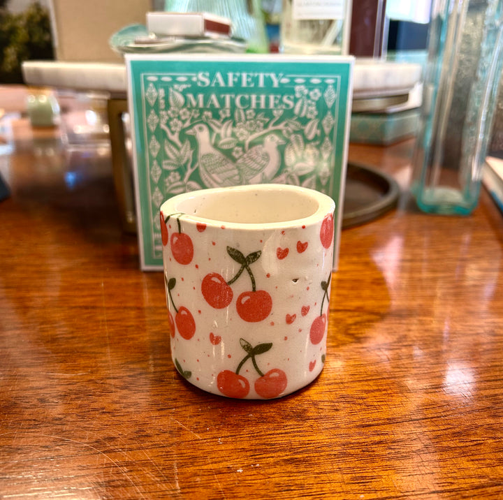 Small Ceramic Graphic Cups