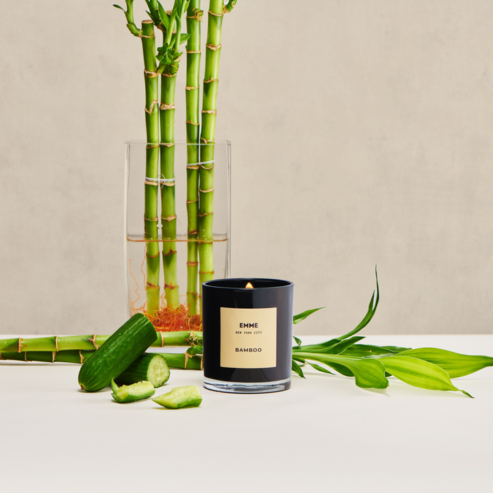 Bamboo Candle Jar
