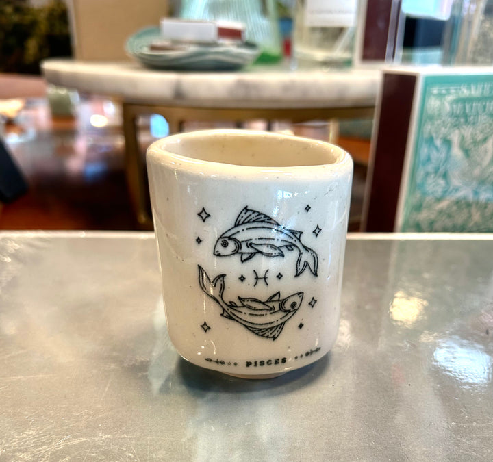 Small Ceramic Graphic Cups