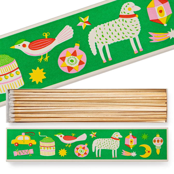 Ornaments | Long - Christmas Safety Matches π