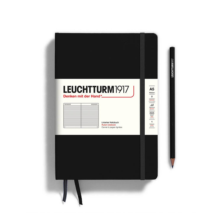 Notebooks - Medium (A5): Hardcover / Port red