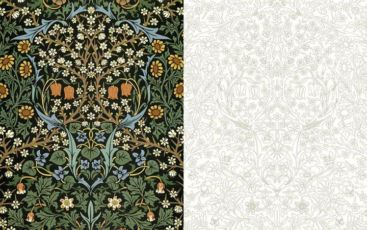 William Morris: An Arts & Crafts Coloring Book
