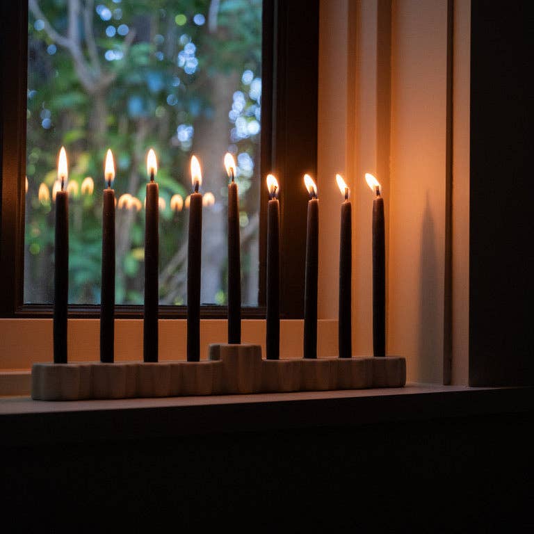 Beeswax Hanukkah Candles