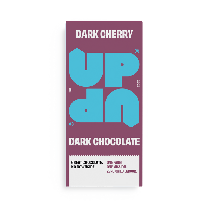 UP-UP - Dark Cherry Chocolate Bar - 70g