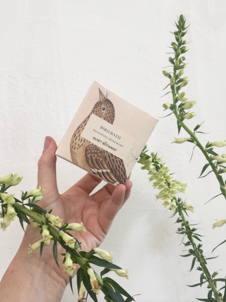 Bird Bath: Rosemary Soap