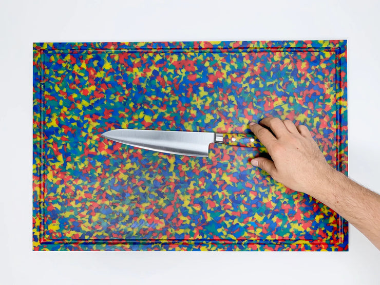 Cutting Board - Extra Large Rainbow Confetti