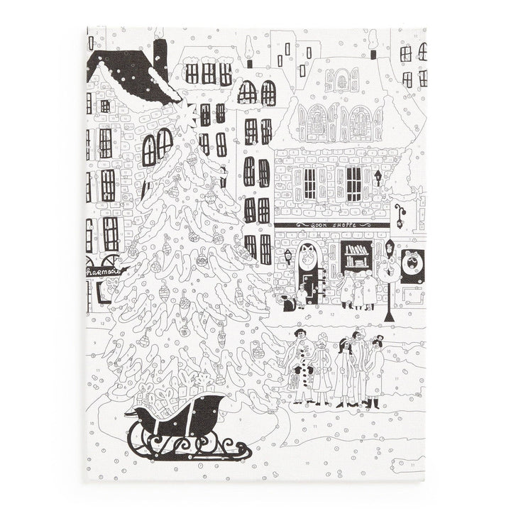 Joy Laforme Christmas Square 9 x 12 Paint by Number Kit