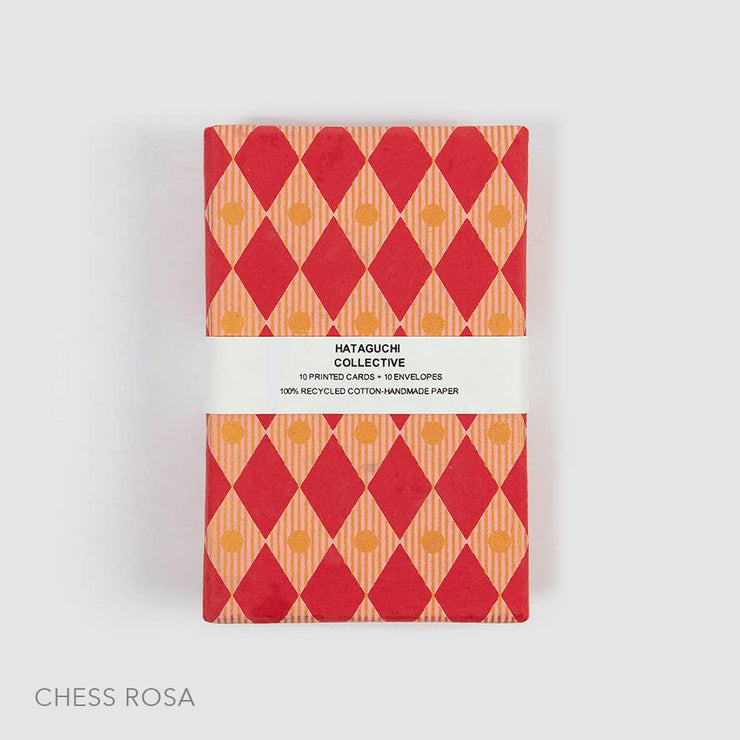 Greeting Card Set in Box: SHIMA-MARU GREY x GOLD