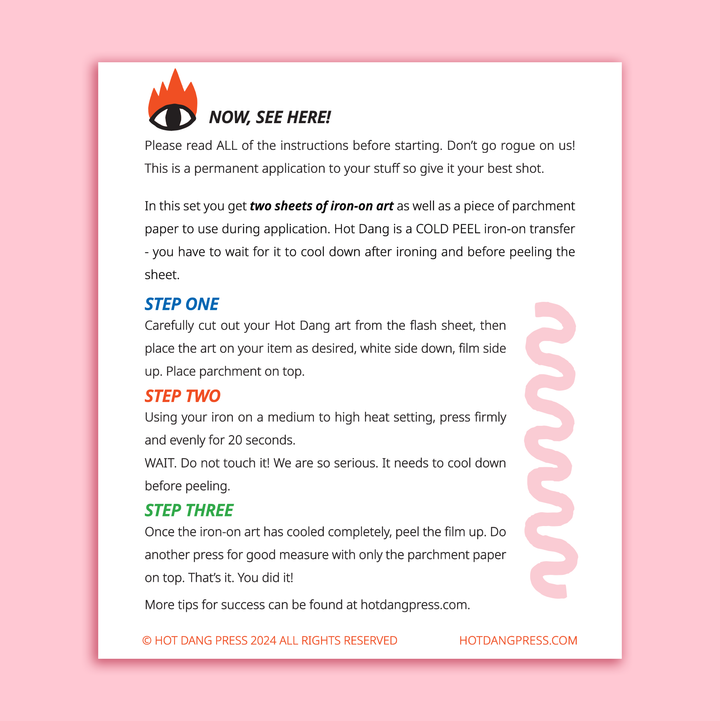 Salt n Pepper Buddies Iron-On