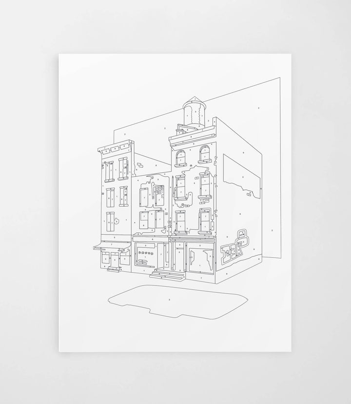 Cityscape - NYC | Modern Paint By Numbers Kit