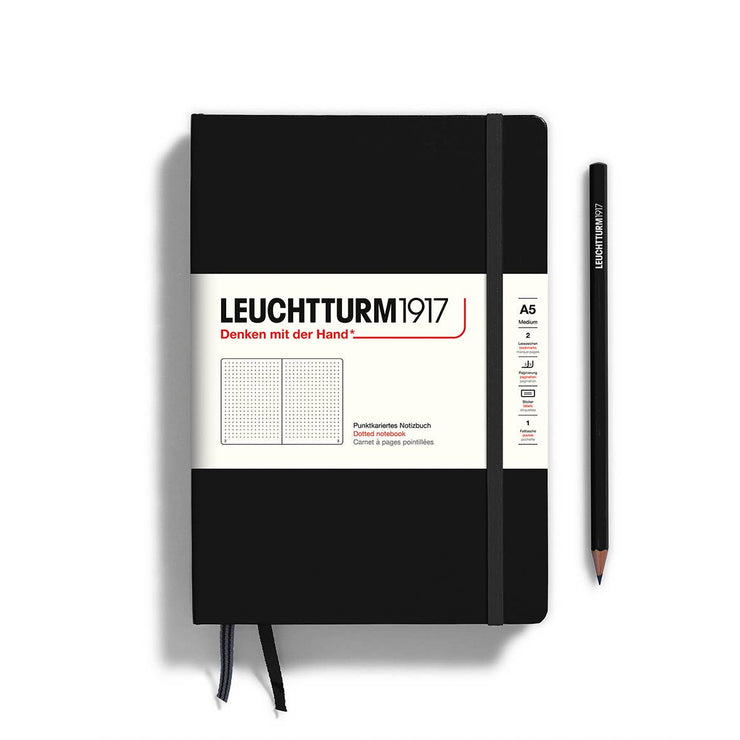 Notebooks - Medium (A5): Hardcover / Black