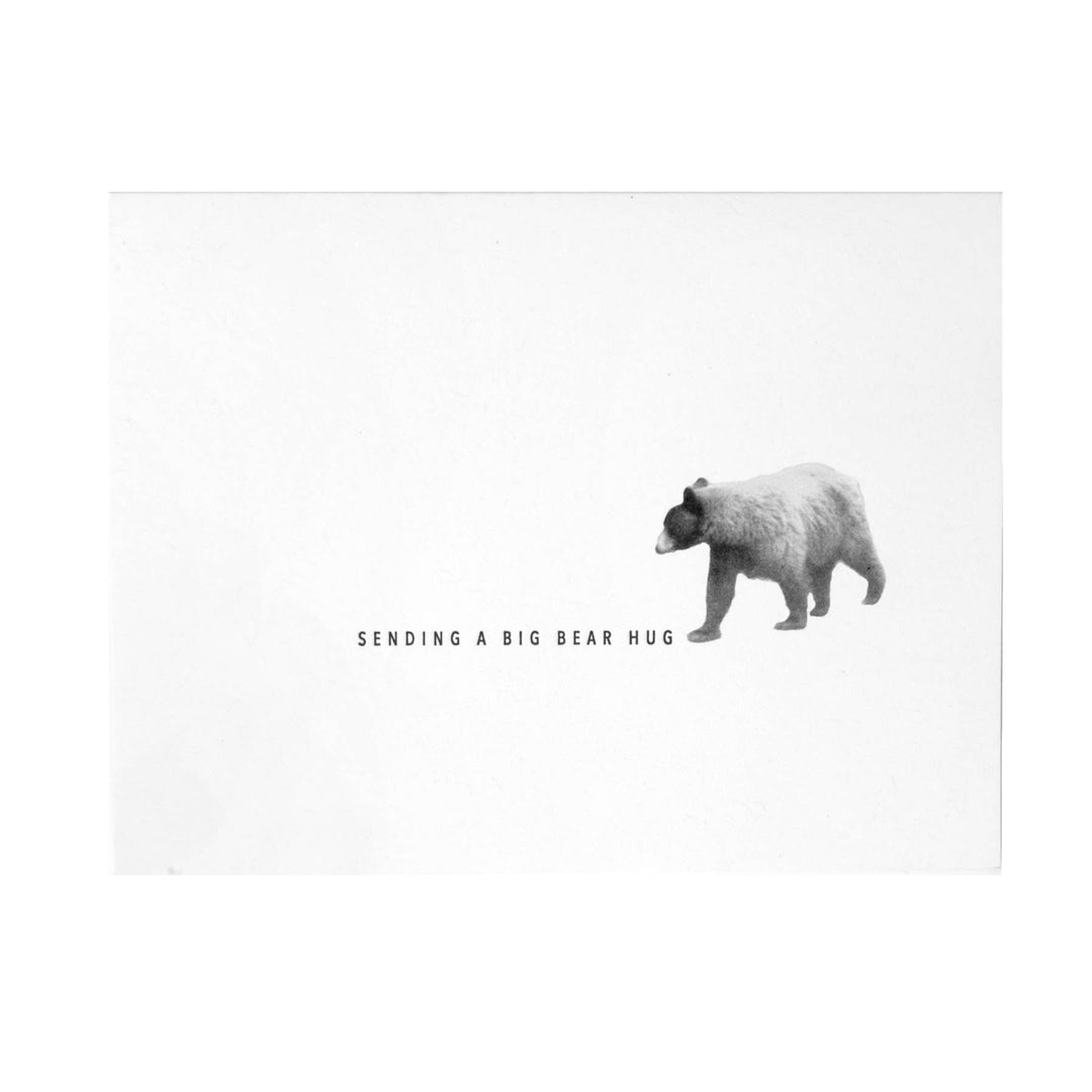 Bear Sending a Big Bear Hug Card