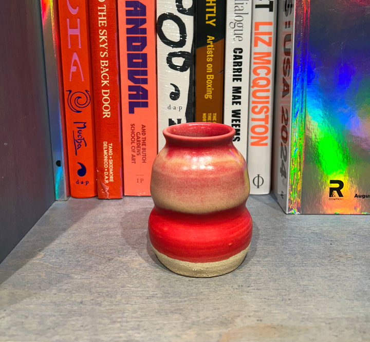 Clay Crew Collaboration Bud Vase - Red