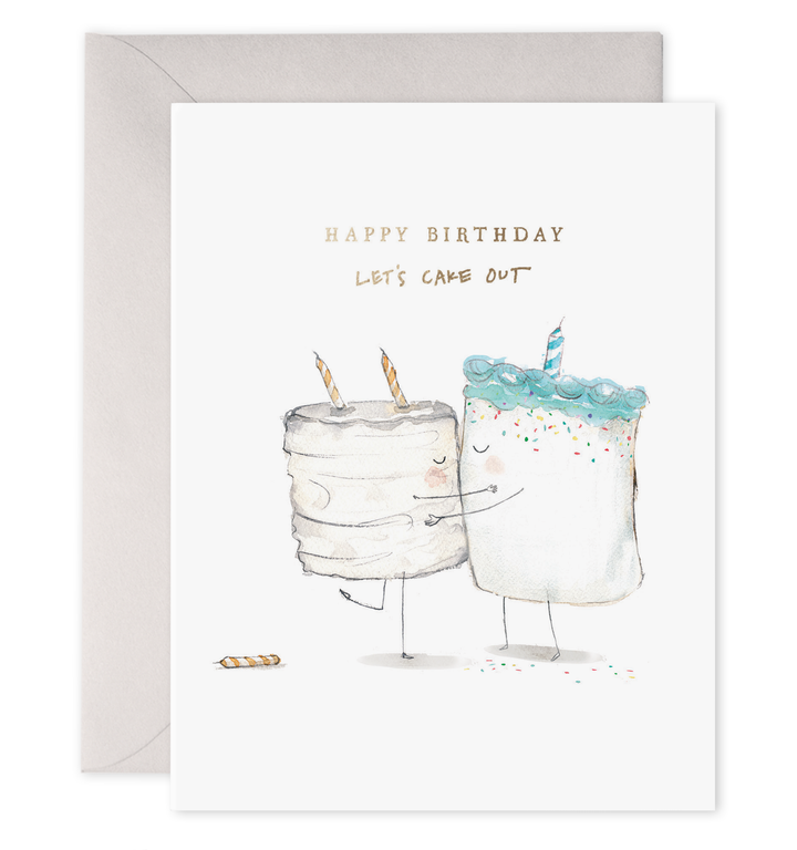 Cake Out Birthday Greeting Card