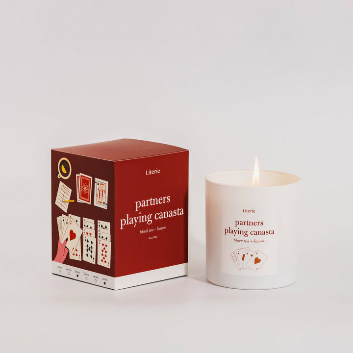 Partners Playing Canasta