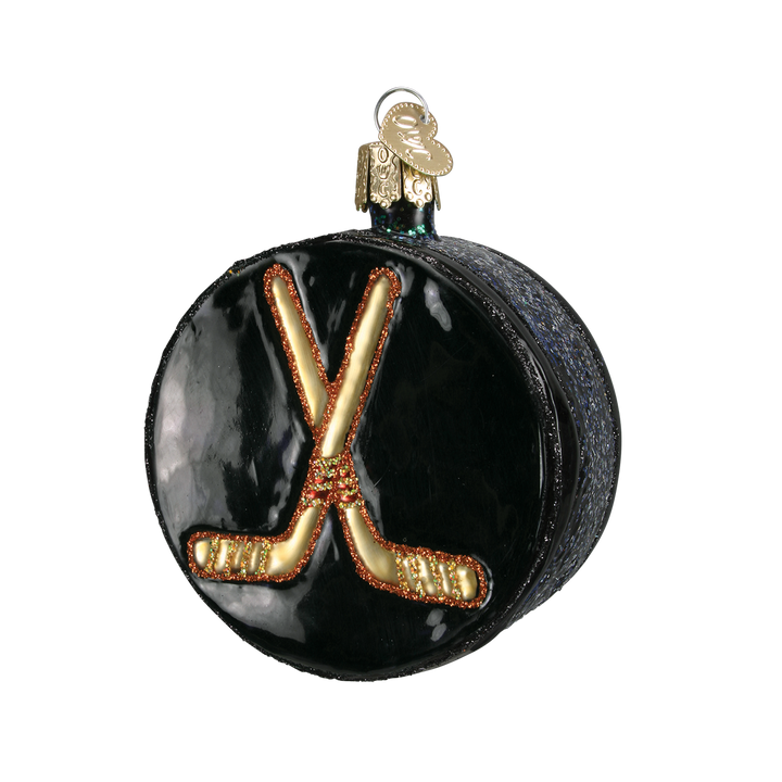 Hockey Puck Ornament