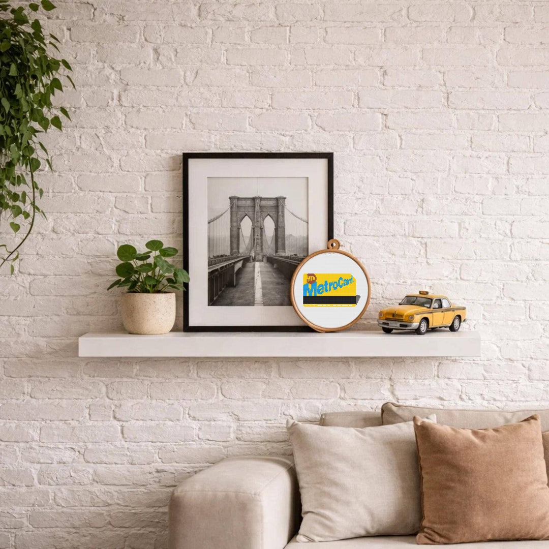 MetroCard Cross Stitch Kit