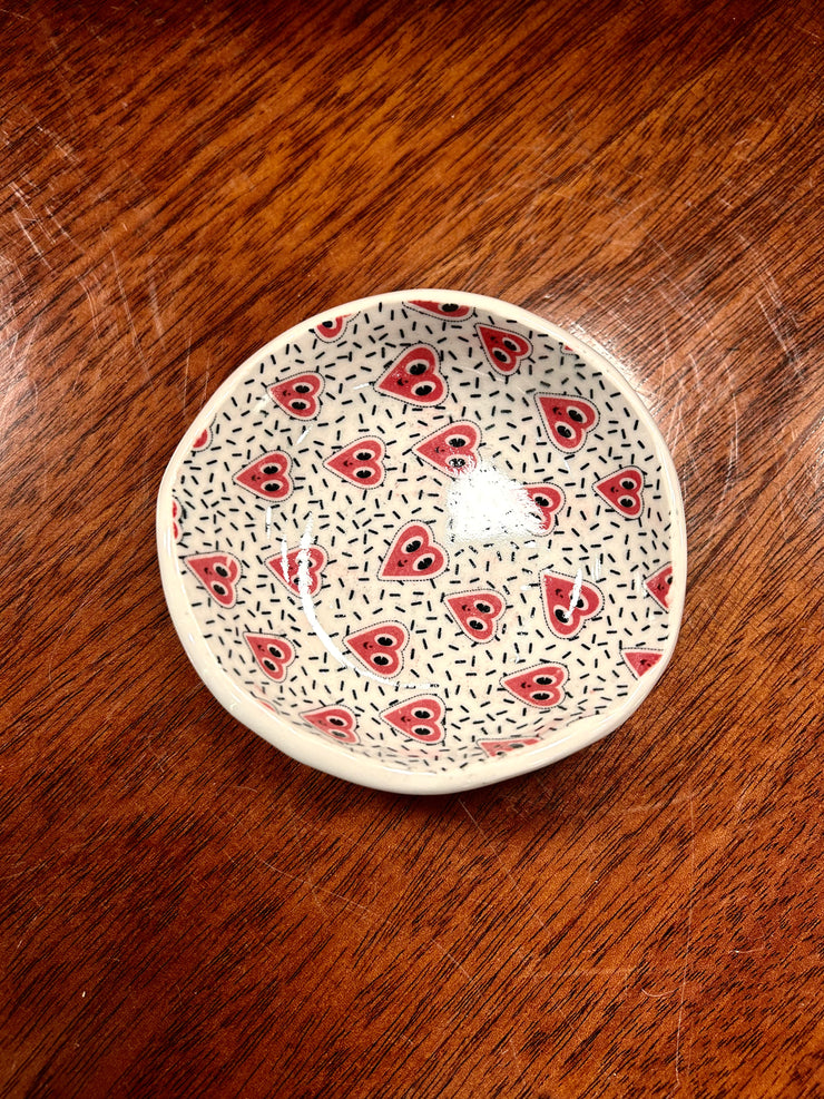 Little Heart Guy Wavy Bowls