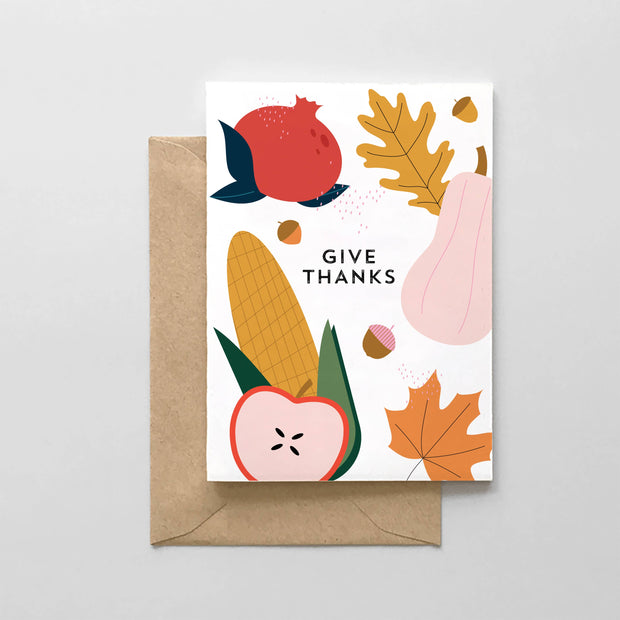 Give Thanks Abstract   Harvest Design