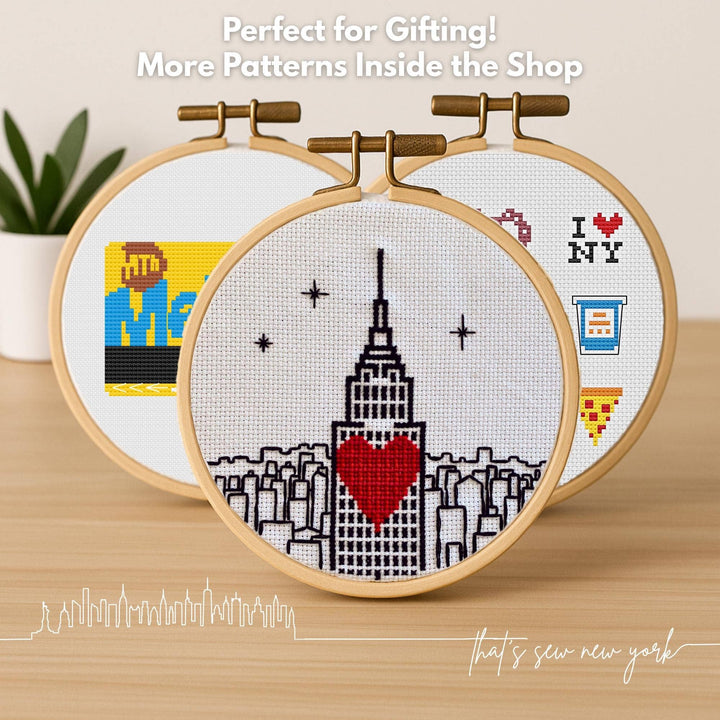 NYC Icons Cross Stitch Kit