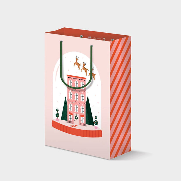 Snow Globe Design - Gift Bag