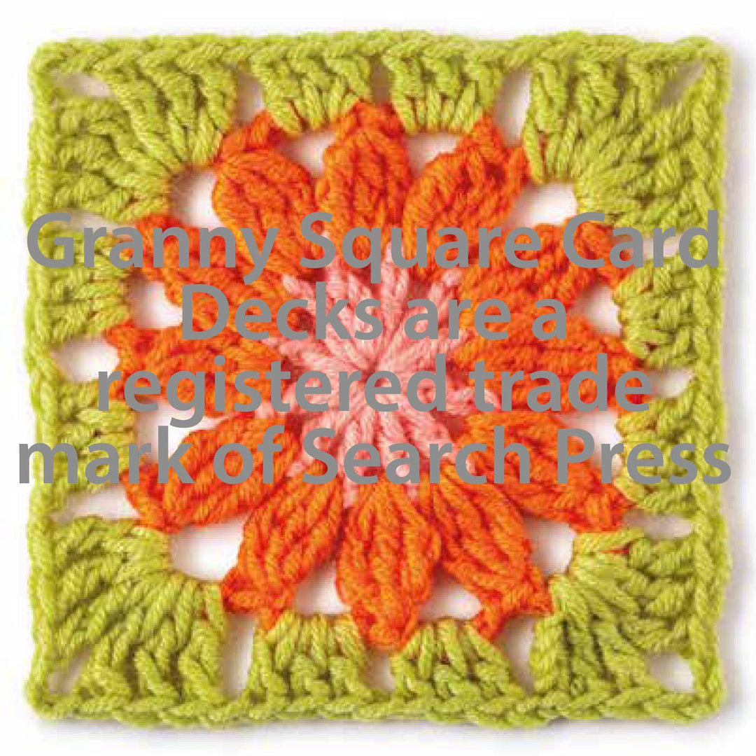 Granny Sq Flowers Card Deck