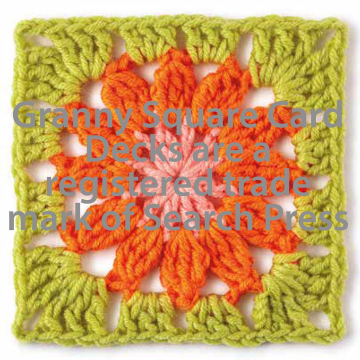 Granny Sq Flowers Card Deck