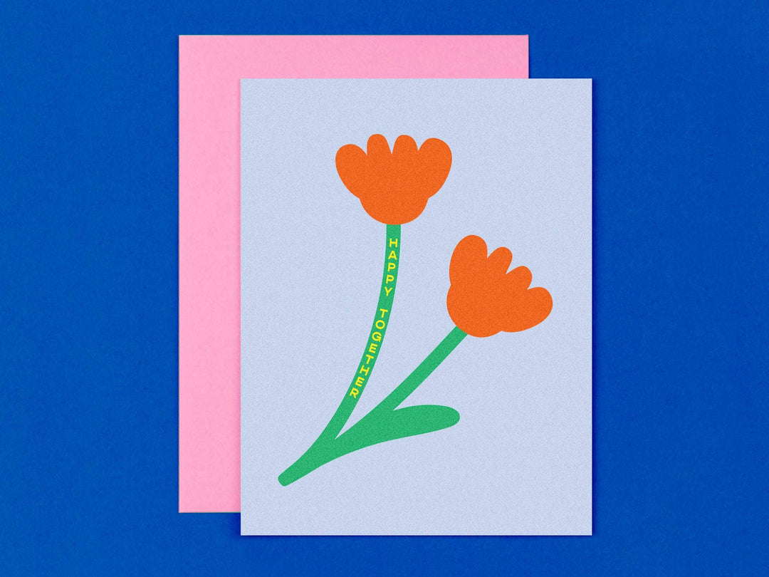 Happy Together Anniversary or Wedding Card