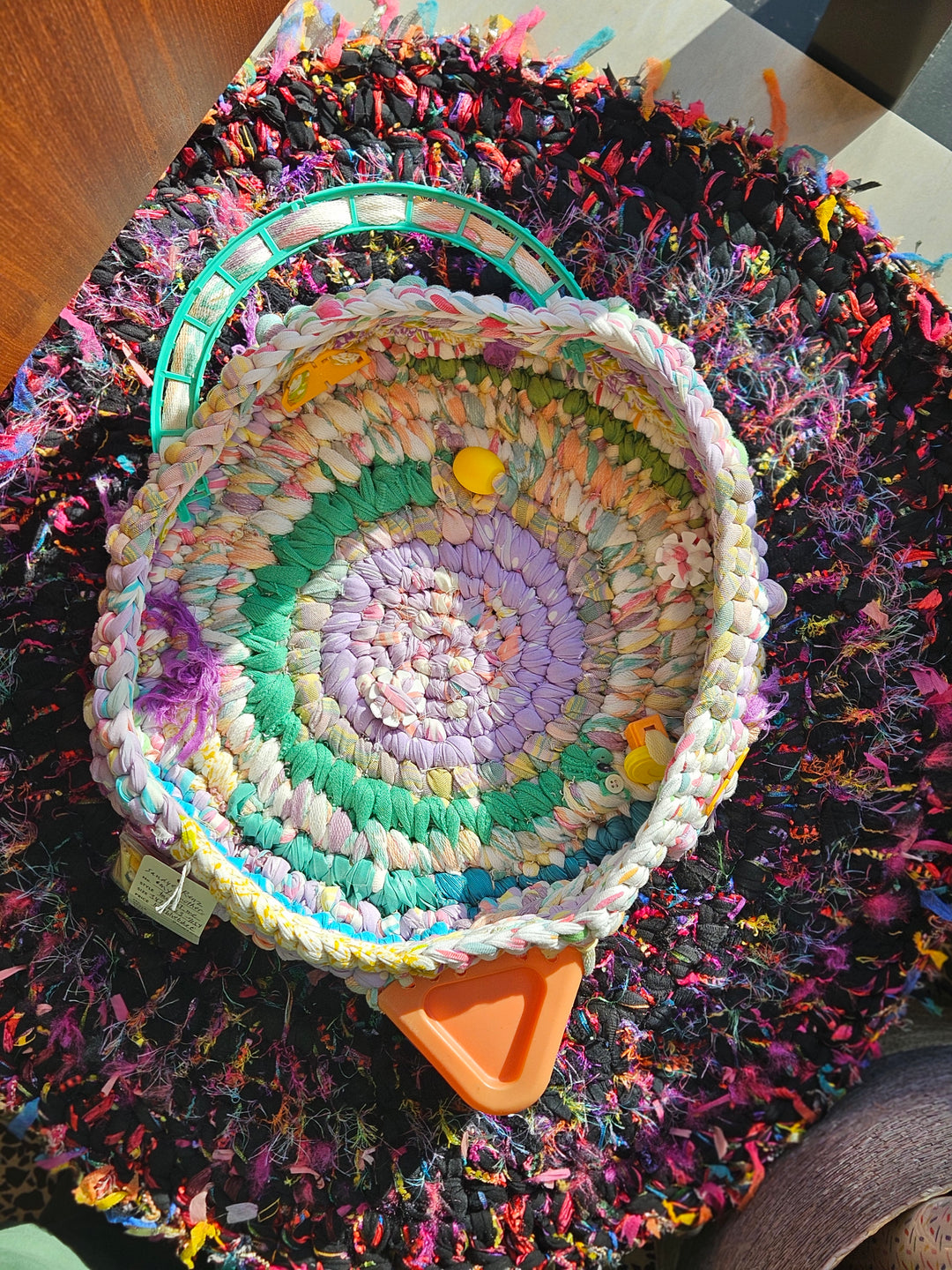 Railroad Tracks Basket