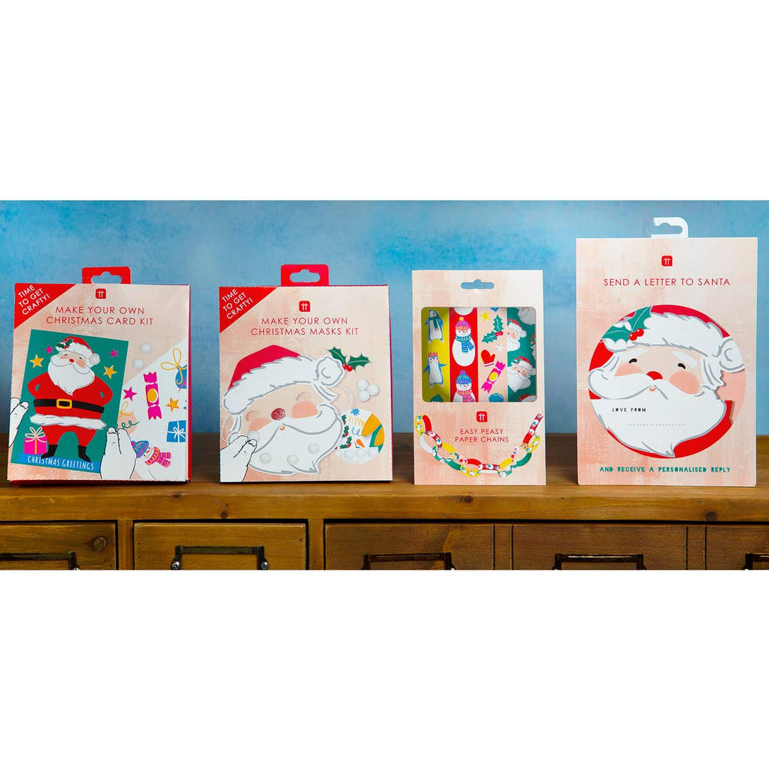 Santa Card Kit Christmas Crafts