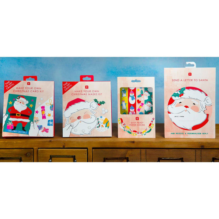 Santa Card Kit Christmas Crafts