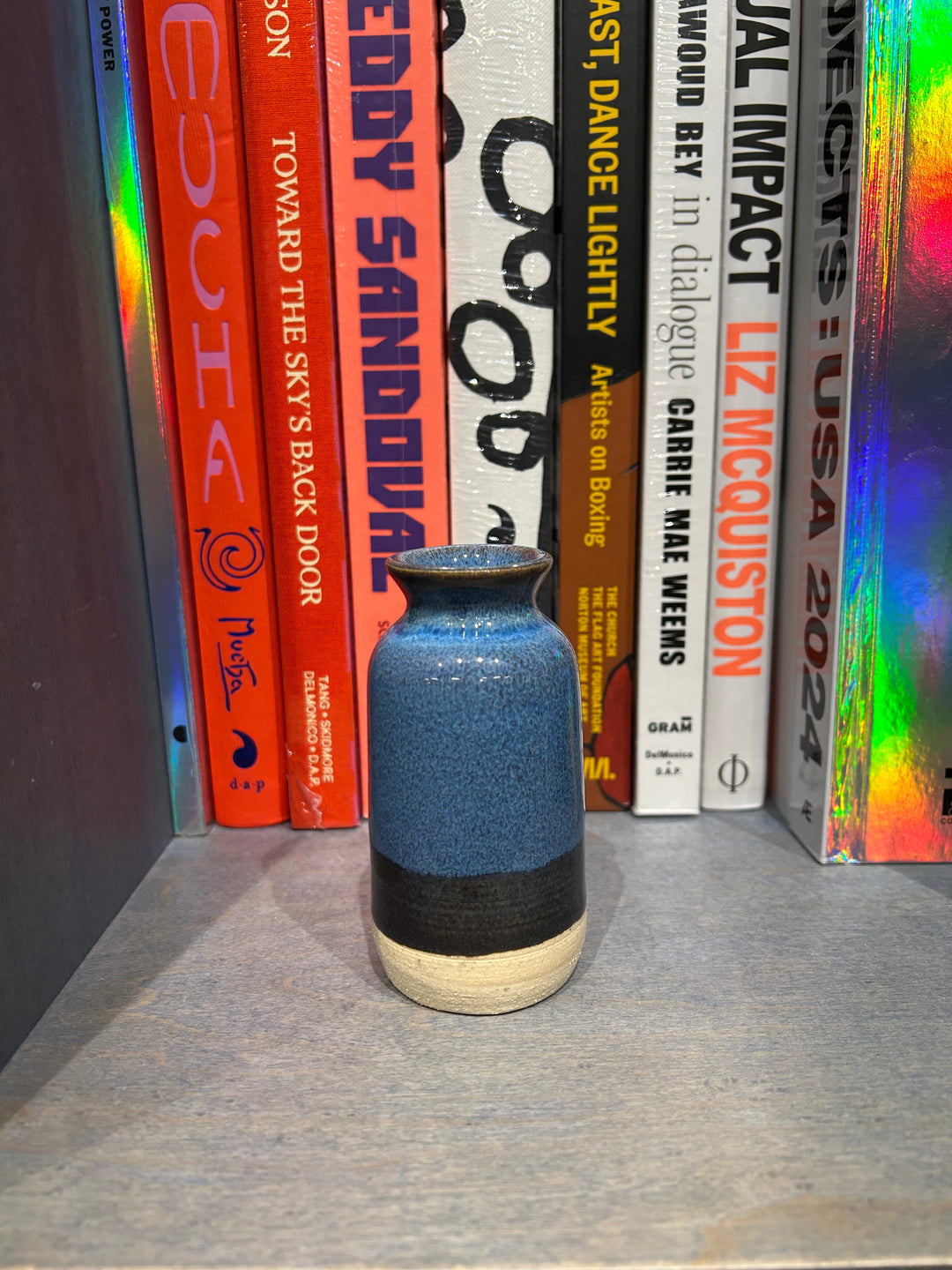 Clay Crew Collaboration Bud Vase - Deep Blue