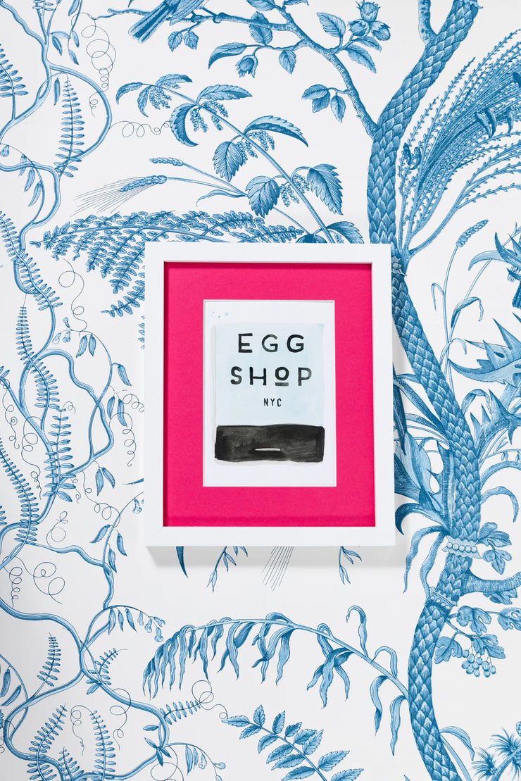 EGG SHOP NYC MATCHBOOK PRINT