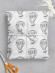 David Shrigley Gift Wrap Balloon **Pack of 2 Sheets Folded**