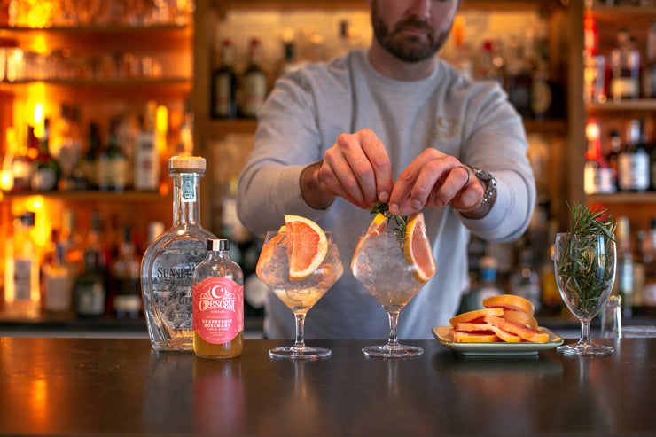 Grapefruit Rosemary Simple Syrup