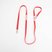 The Fritz Dog Leash | Leash wit Handle | Multi Dog Leash: Orange mango / Small