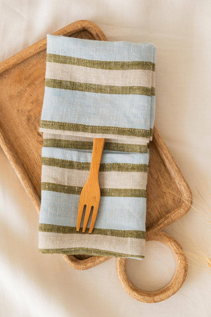 Sylph Green Linen Napkin Set of 2
