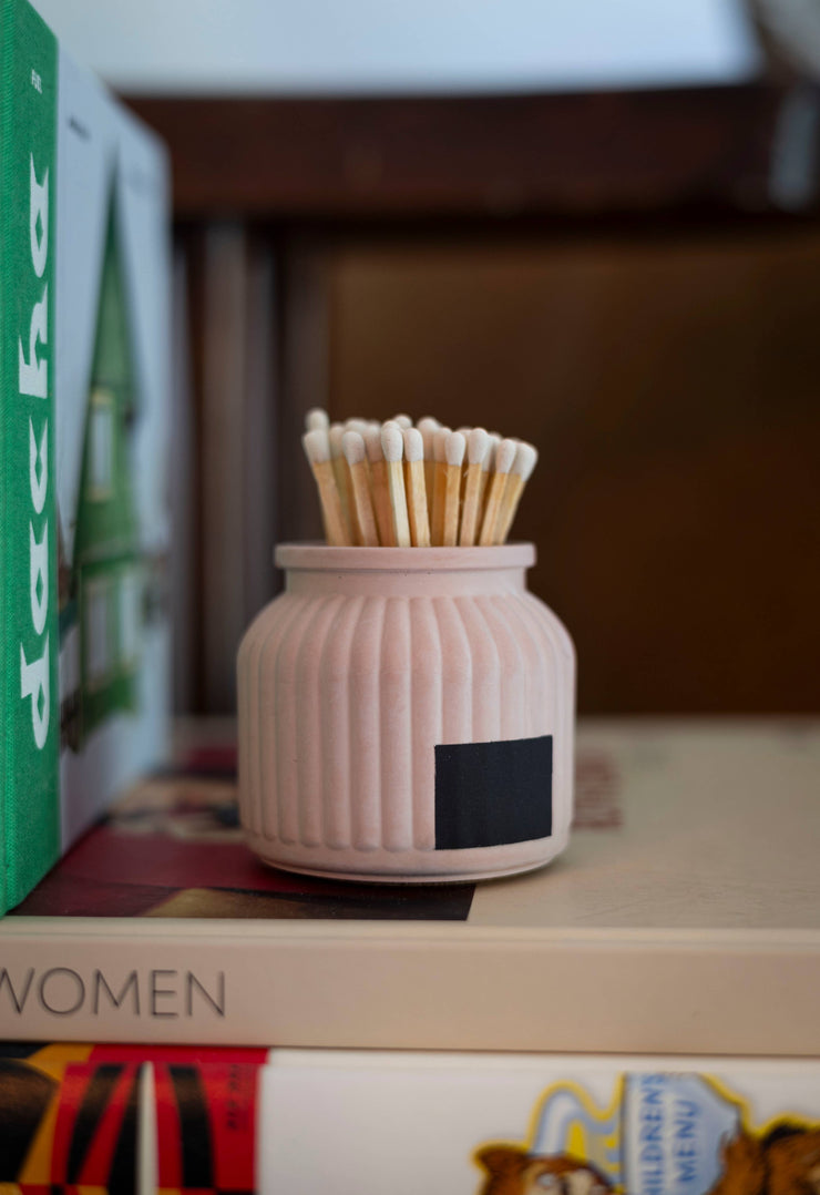 Apothecary Match Holder- Long Matches: Matcha