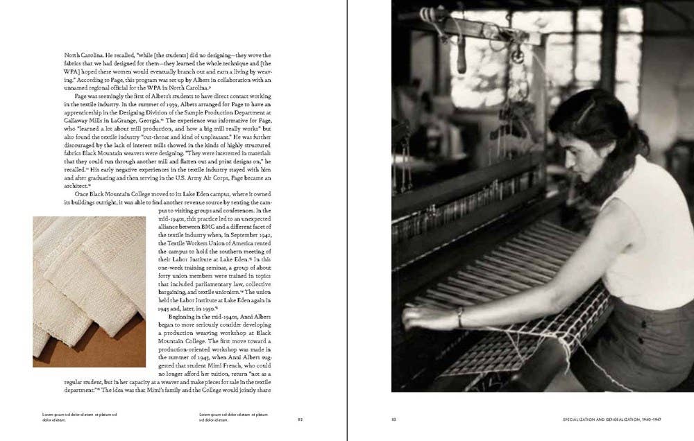 Weaving at Black Mountain College: Anni Albers,
