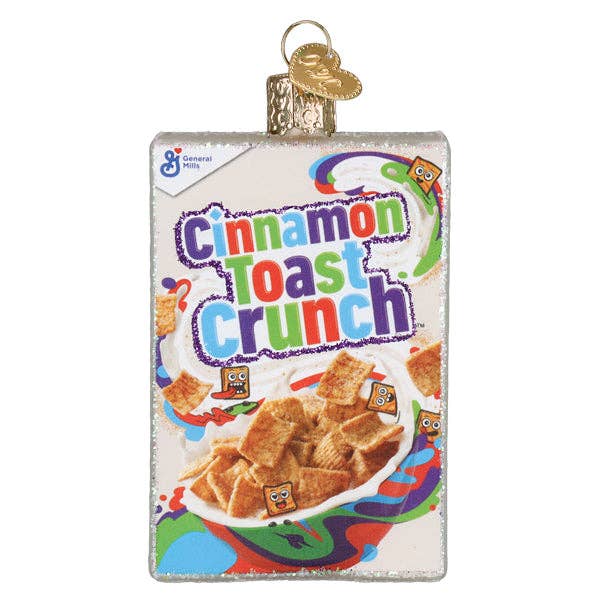 Cinnamon Toast Crunch Box Ornament