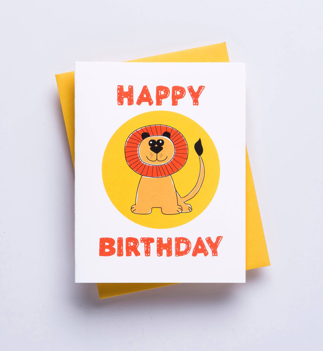 Lion Birthday Card - Grandson Birthday, Jungle Greeting Card