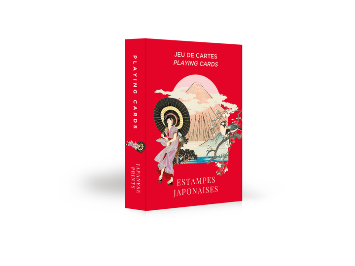 Playing Cards Japanese Prints by Mon Petit Art