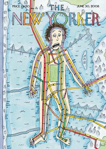 MR. SUBWAY MAP COVER CARD