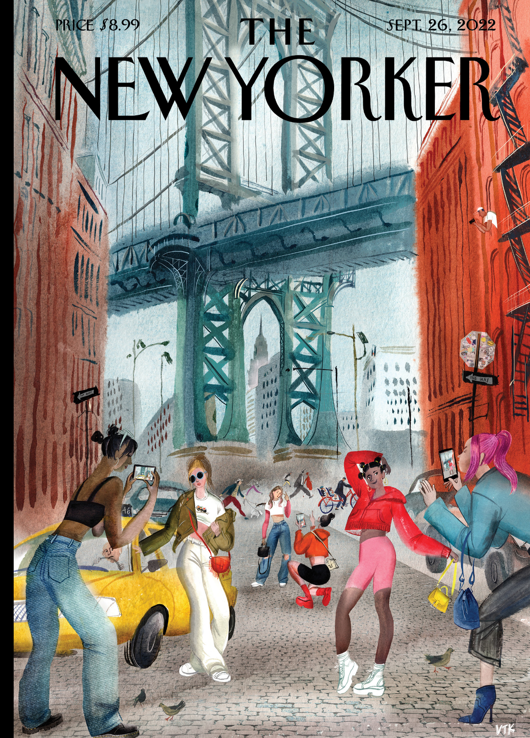 DUMBO MANHATTAN BRIDGE CARD