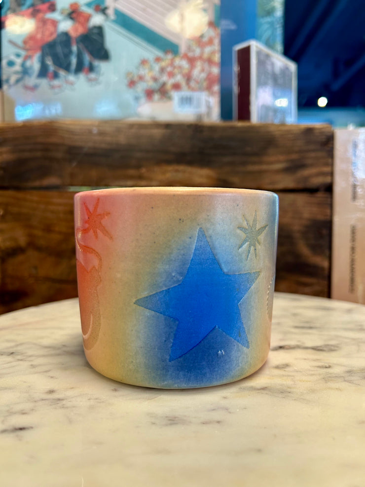 Rainbow Mug: Bomb & Stars