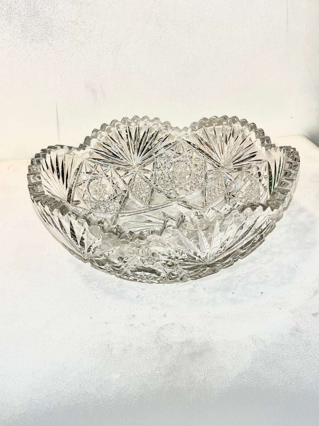 Crystal Scallop Bowl